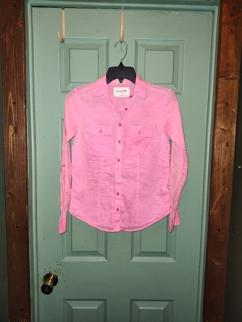 Pink Button-Up Shirt - Picture 5 of 5